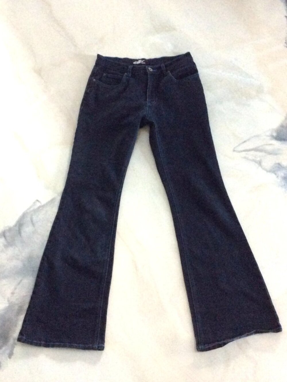 Lazer Flare Leg Blue Denim Jeans